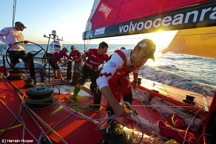 Volvo Ocean Race, Puma Berg all’attacco