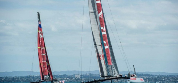 America’s Cup, Luna Rossa e i kiwi a braccetto nel golfo di Hauraki