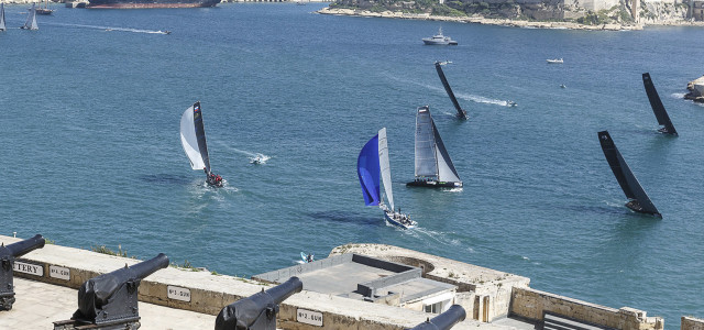 RC44 Championship Tour, glamour day on Grand Harbour