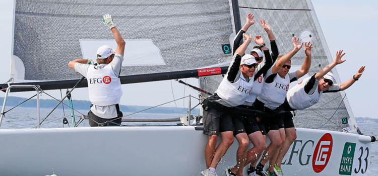 Melges 24 World Championship 2015, EFG is close to the Moon