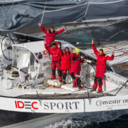 IDEC Sport Asian Tour, the trimaran is in China