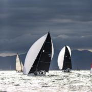 Melges 32 Worlds, Caipirinha terza con Bolzan alla randa