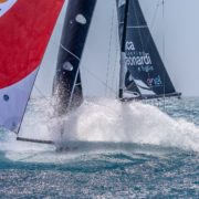 Melges 20 World League, nel vento forte Russian Bogatyrs prende il controllo