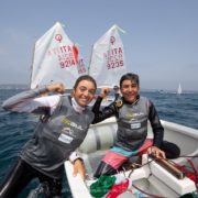 Campionato Europeo Optimist, Alessandro Cortese e Federica Contardi sono d’oro