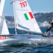 470 World Championship, proseguono le regate a Enoshima e Ferrari-Calabrò vanno forte