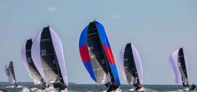 Melges 20 Winter Series, the first event is owned by Team Nika