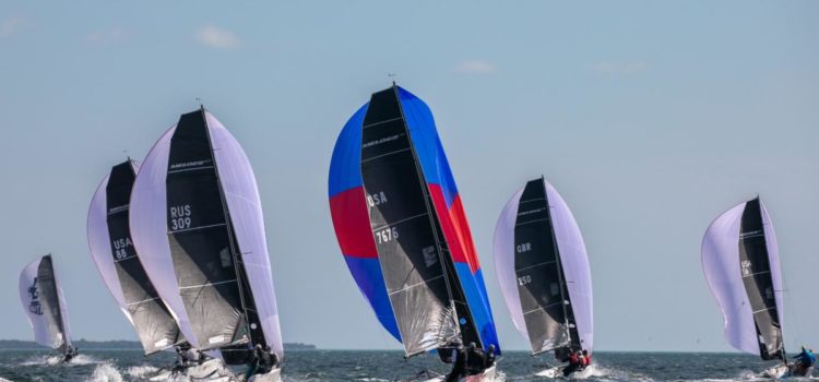 Melges 20 Winter Series, the first event is owned by Team Nika