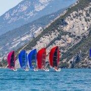 Melges 24 European Sailing Series, Corinthian Teams Rule in Day One in Torbole