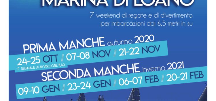 Campionato Invernale Marina di Loano, si inizia il 24 ottobre