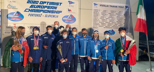 Campionato Europeo Optimist, bene gli azzurrini in Slovenia