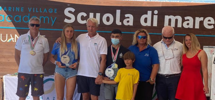 Campionato Italiano RS Aero, Maria Vittoria Arseni e Filippo Vincis sono i nuovi campioni italiani