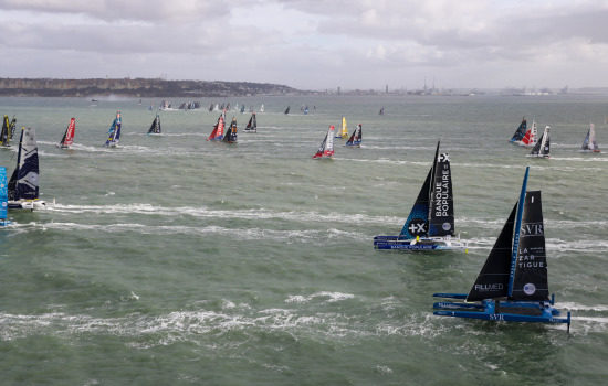 Transat Jacques Vabre, they are off