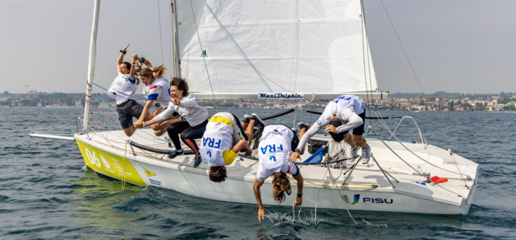 2024 Desenzano FISU World University Championship Sailing, vince la Francia; Italia 2 è seconda davanti a Singapore