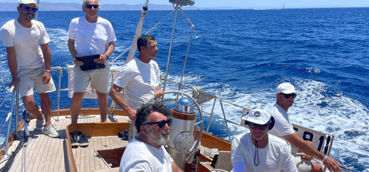 Aegean 600, il presidente del Club Nautico Senigallia, Francesco Pizzuto, tra i protagonisti a bordo di Ulisse