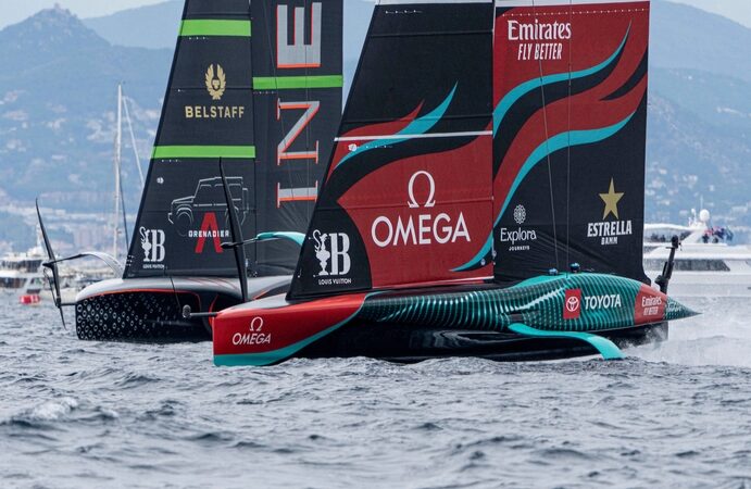 Louis Vuitton America’s Cup, Emirates Team New Zealand is on the match point