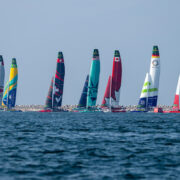 Rolex SailGP, familiar rivalry between Aussie and Kiwis on Day 1 in Dubai