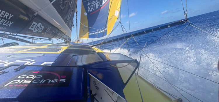 Vendée Globe, never so fast: another record broken and again by Yoann Richomme